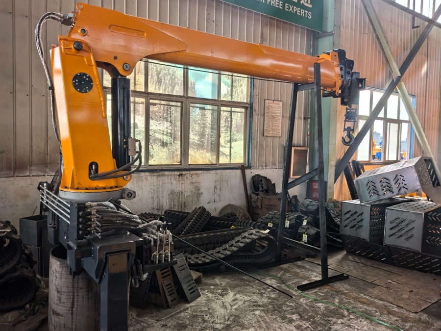 挖抓船吊固定吊車(chē)載吊總成廠家